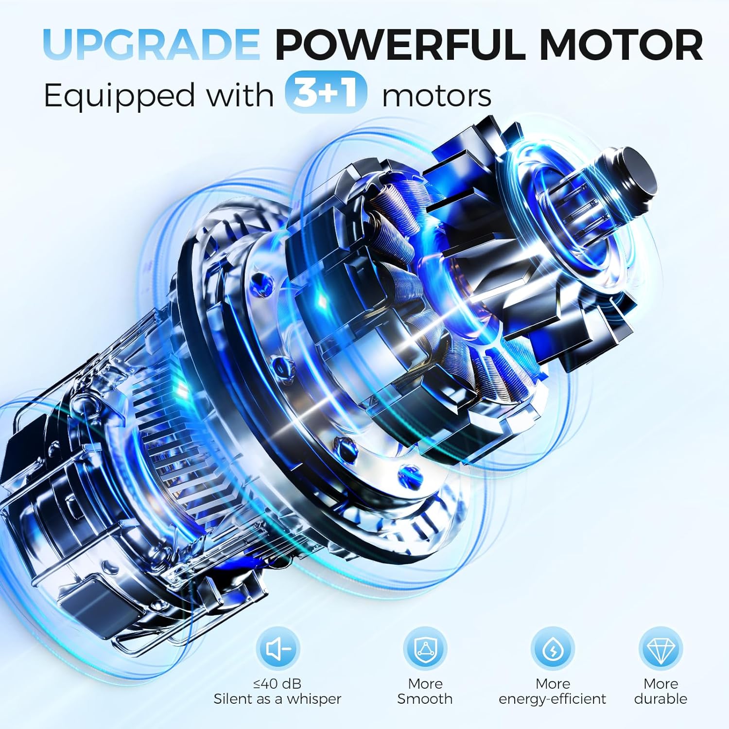 5 Function Full Electric Hospital Bed, 600LBS Adjustable Hospital Beds for Home Use, Medical Bed for Seniors with Mattress, IV Pole, Frame, Special Needs Beds, Medical Equipment