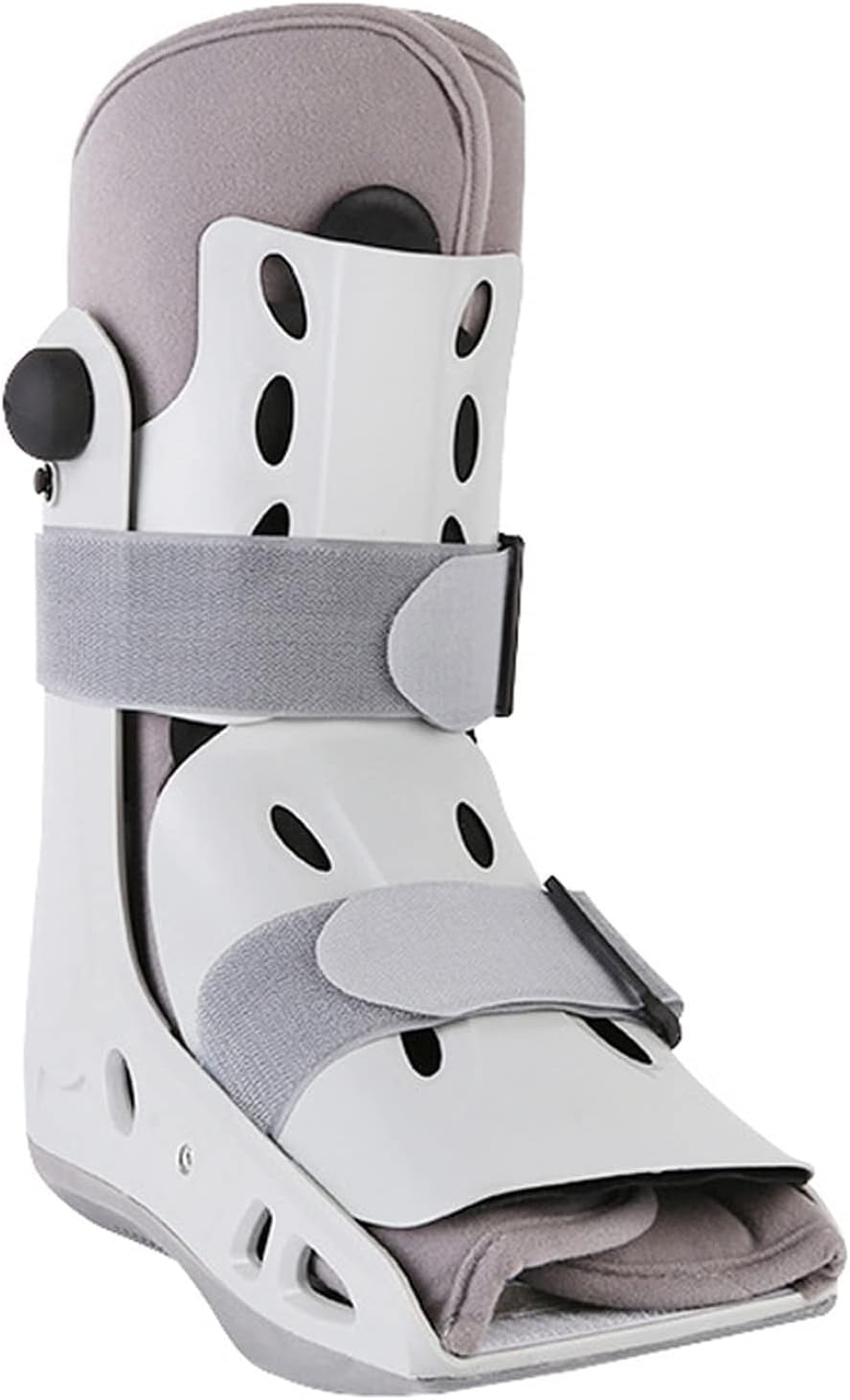 Fracture walking breathable orthosis boot breathable orthosis with support plantar splint brace for ankle and foot injury surgery(Medium)