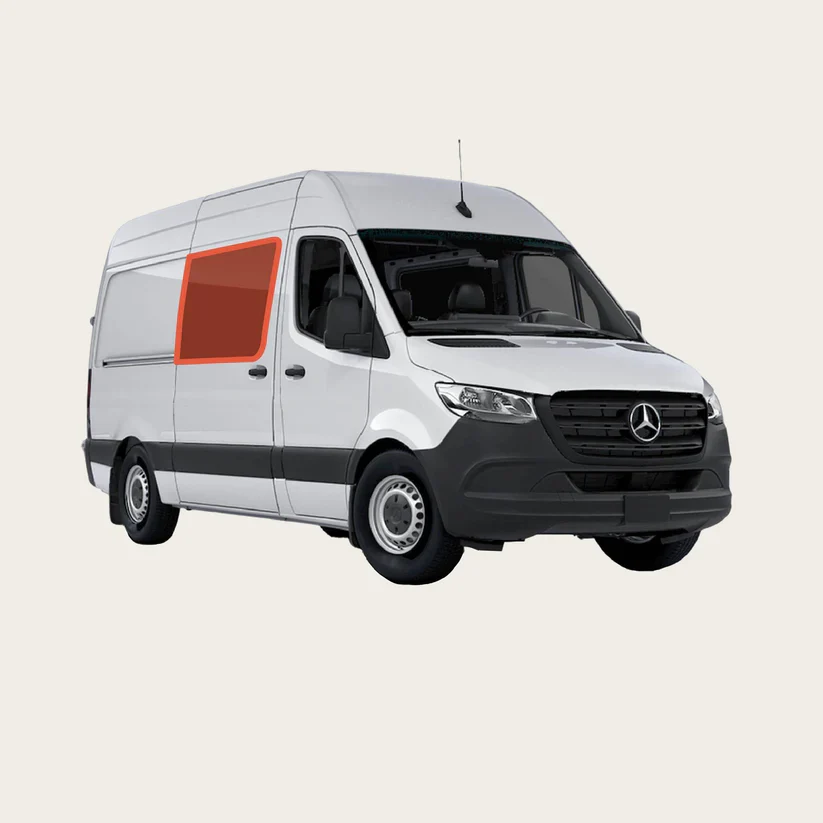 VanMade Gear Sprinter Slider Door Panel Shade *MADE TO ORDER*