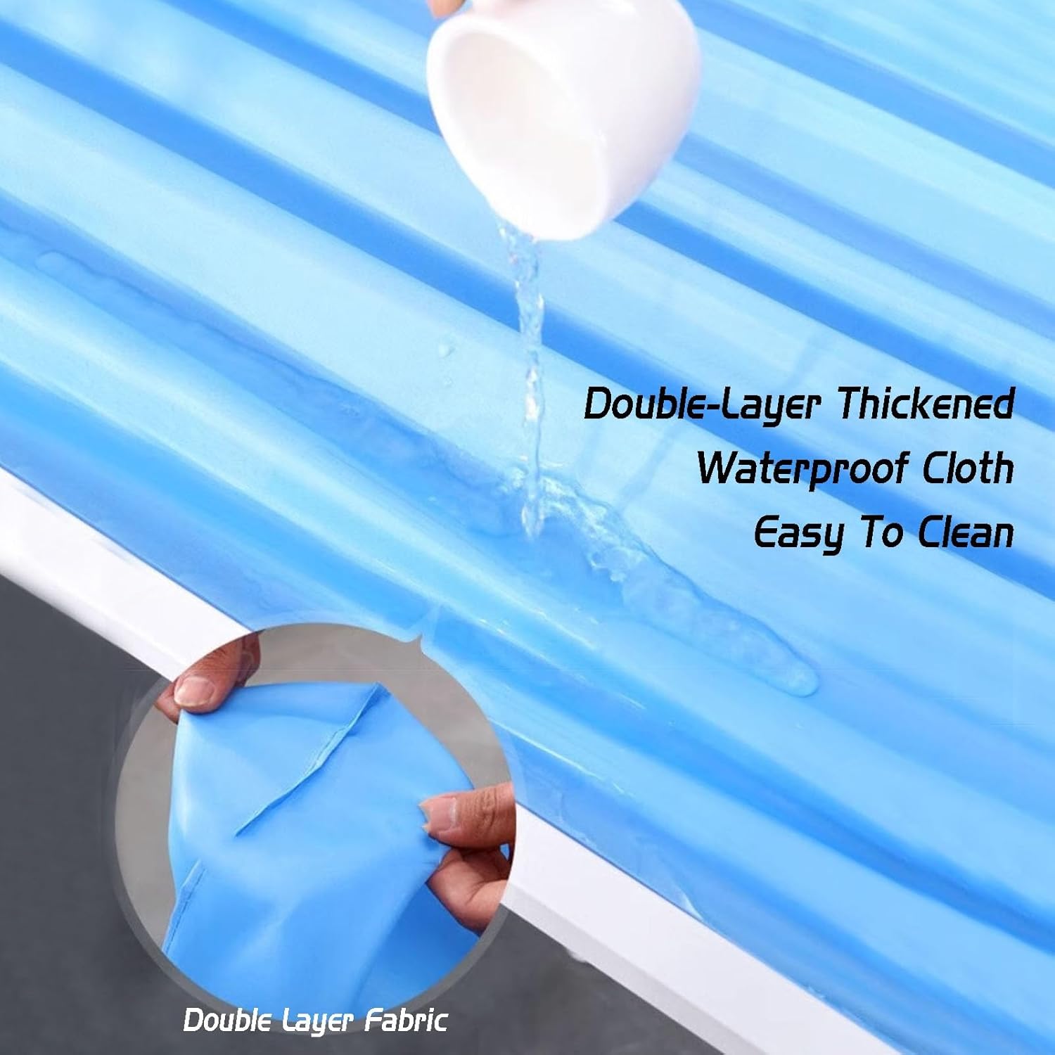 Folding Medical Privacy Screens, 8-Panel Lightweight Partition for Clinics & Nursing Homes, Easy to Move, Patient Privacy Solutions - Color-4