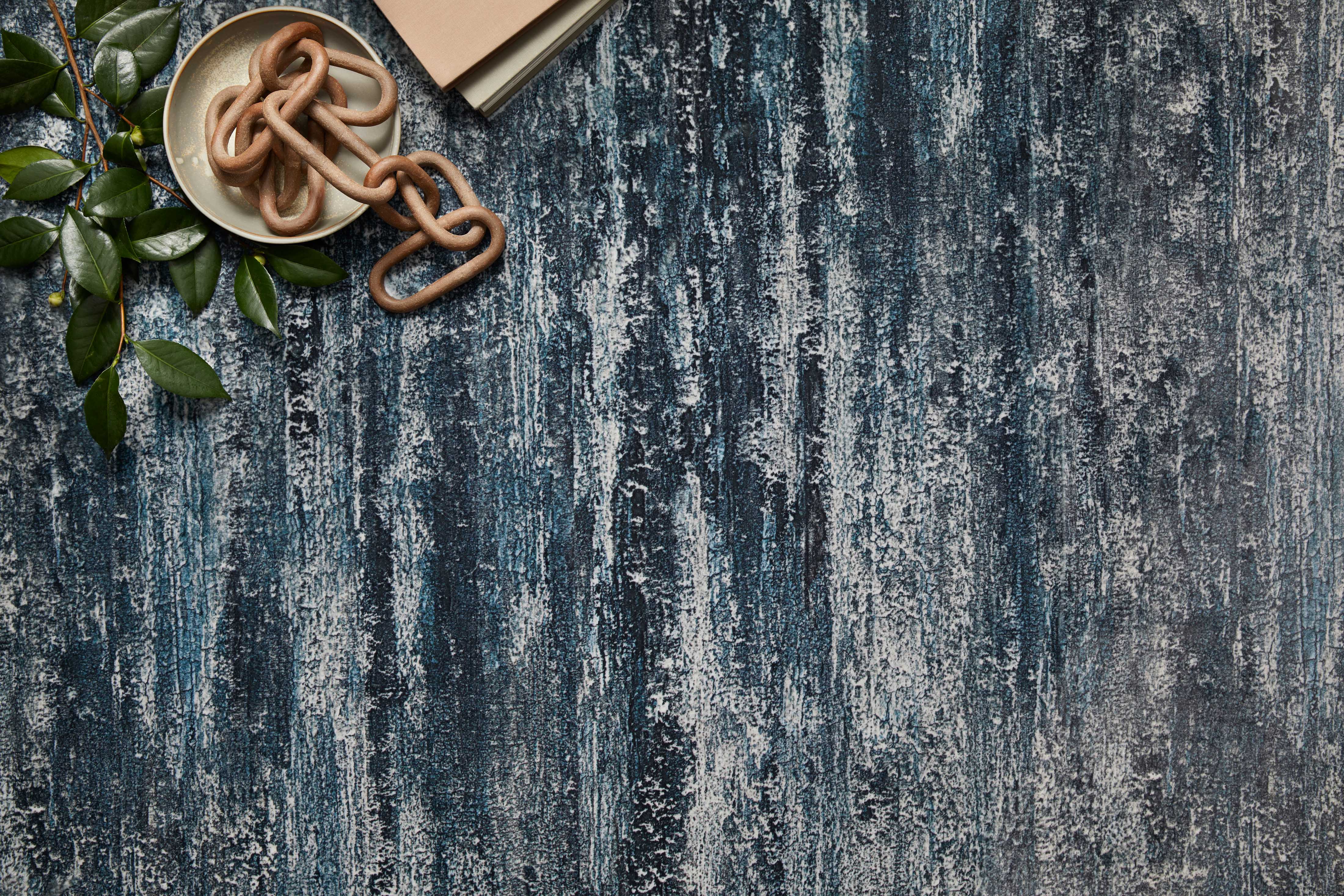 Loloi II Contemporary Hand Tufted Rug - Joelle Collection in Ocean & Storm (JOE-02)