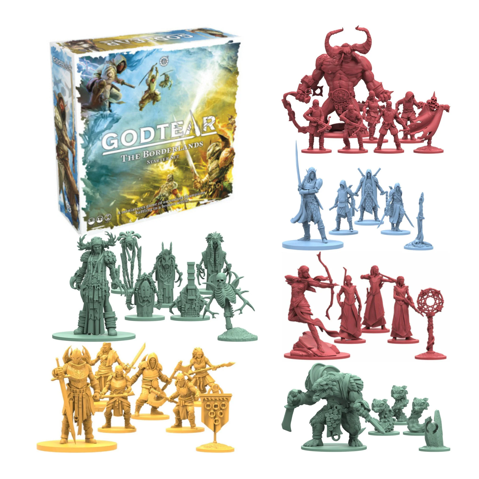 Steamforged Godtear The Borderlands Starter Set 3rd Bundle with Expansion Sets