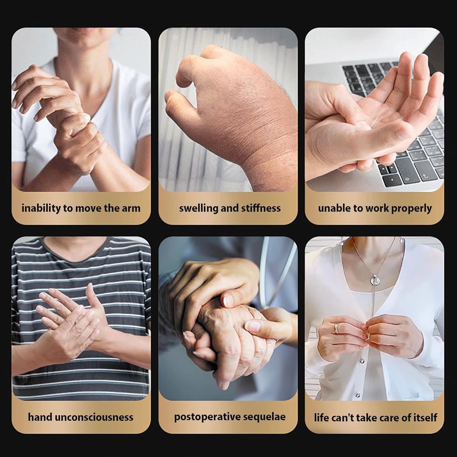 Rehabilitation Robot Gloves - Active Hands Gripping Aid Finger Training Rehab Orthotics to Solve Finger Stiffness, Minimize Spasticity for Patients