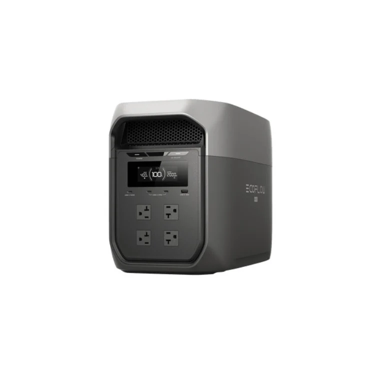 EcoFlow DELTA 3 Max Series Portable Power Station (Black)