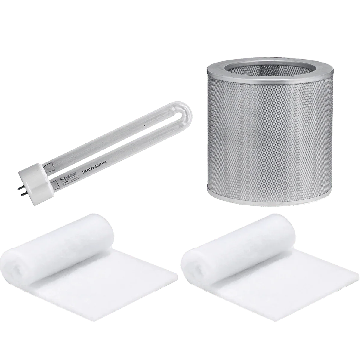 Airpura Prefilter Pk + Carbon Filter + UV Light Bundle for UV600/700/614/714