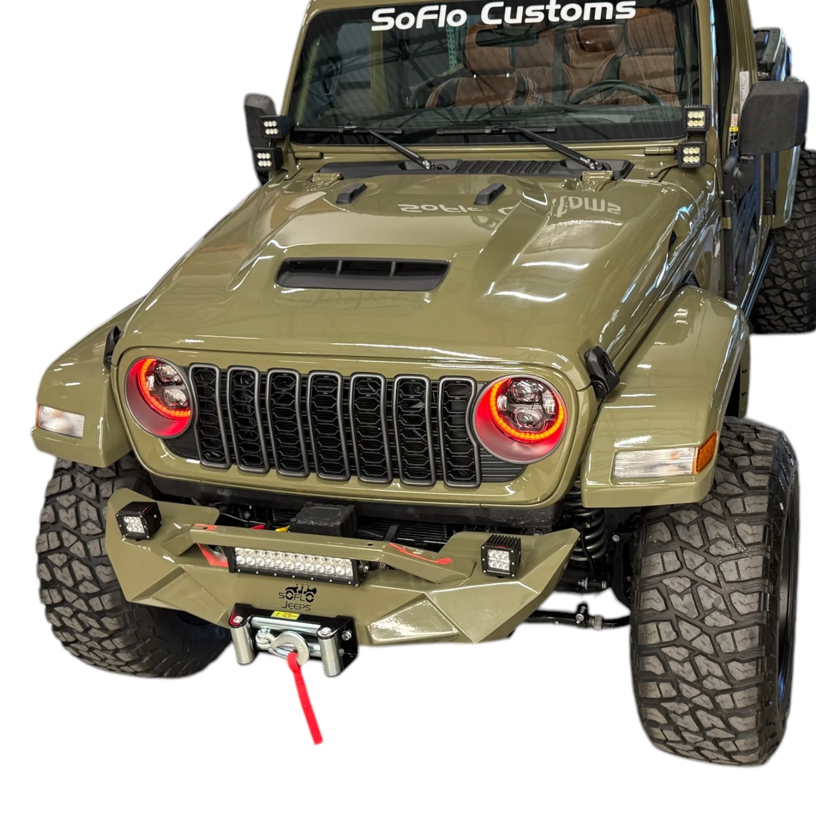Jeep Wrangler Mojave Style Hood 2018-2026