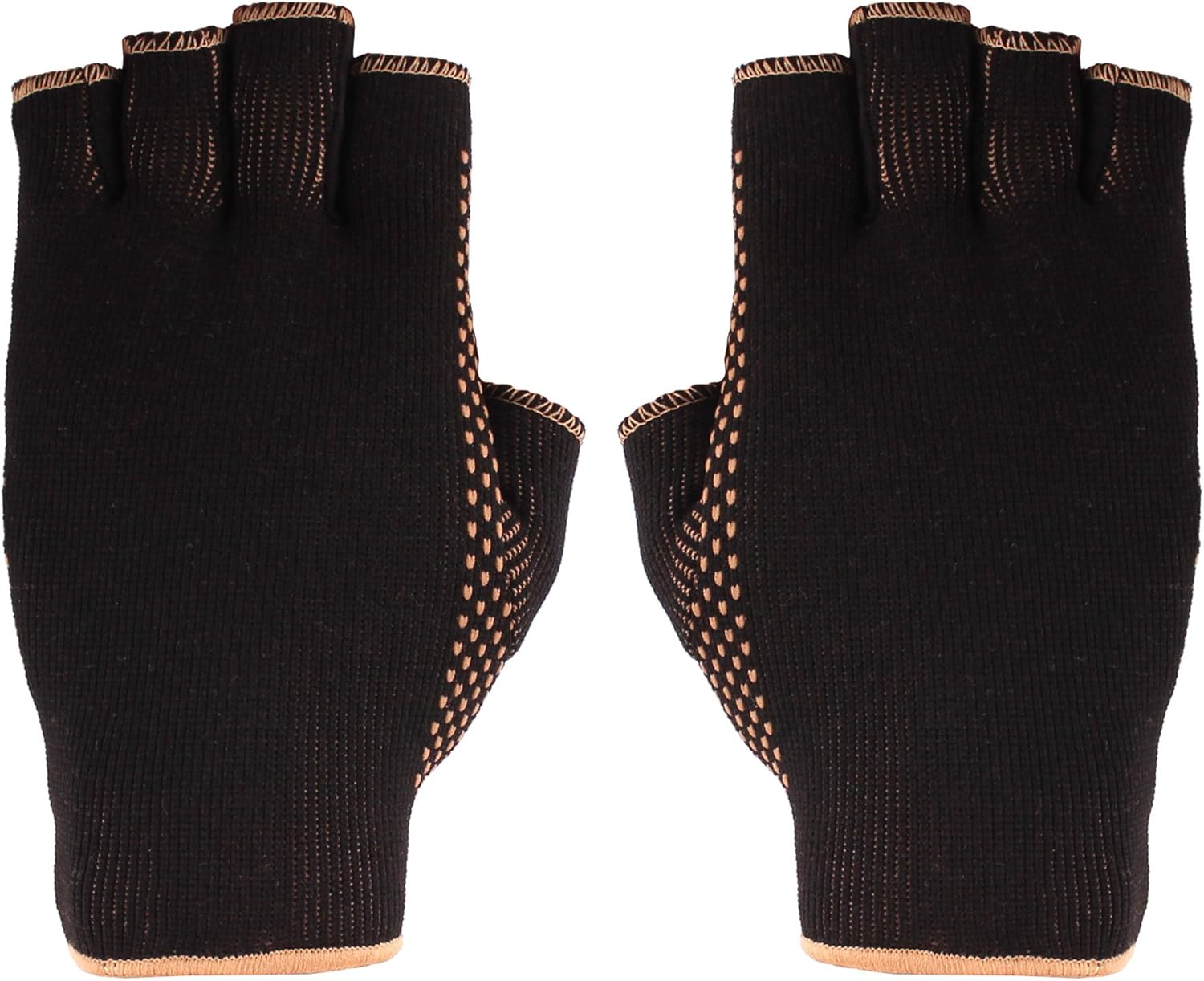 Copper D 1 Pair Black Copper Rayon from Bamboo Copper Compression Gloves