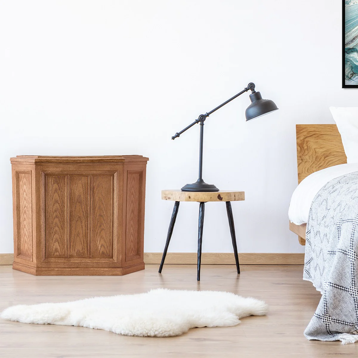 AIRCARE Credenza 5.6 Gal. Evaporative Console Humidifier