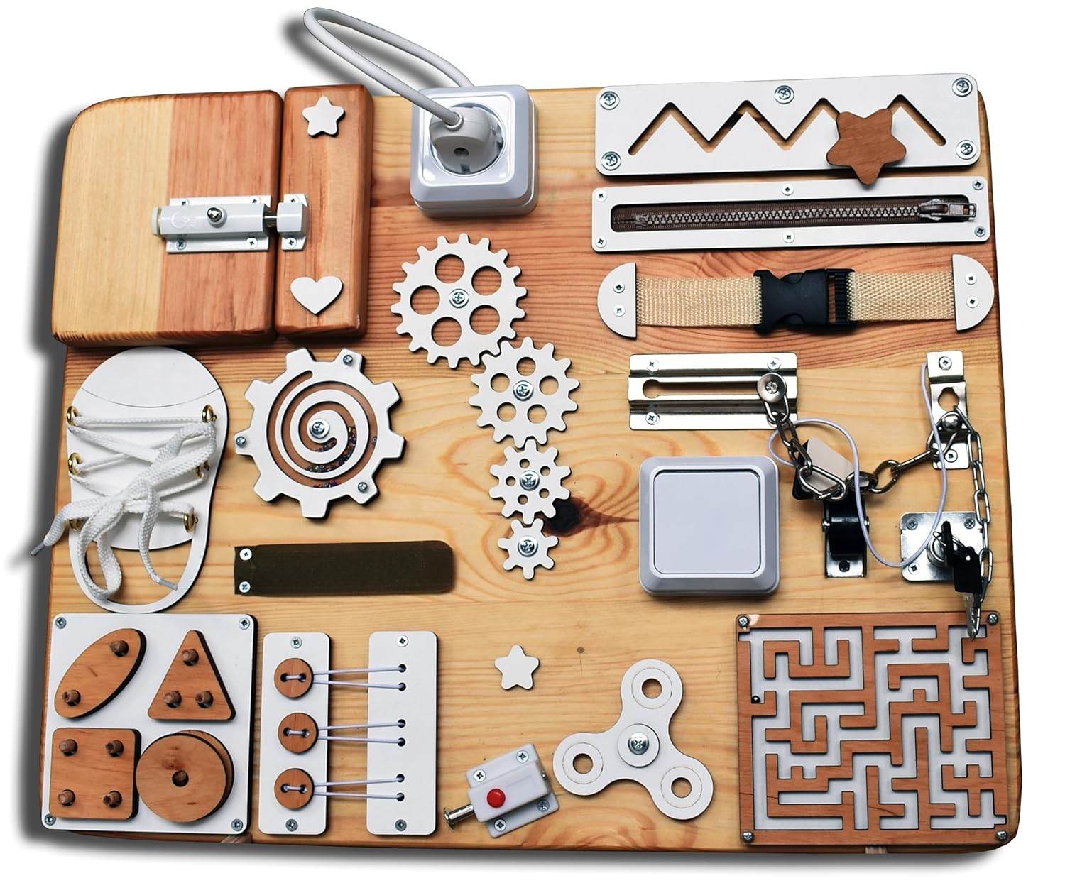 Personalized adult sensory boards Dementia activity, autism busy board fidget toy, alzheimer activities, gifts for grandparents