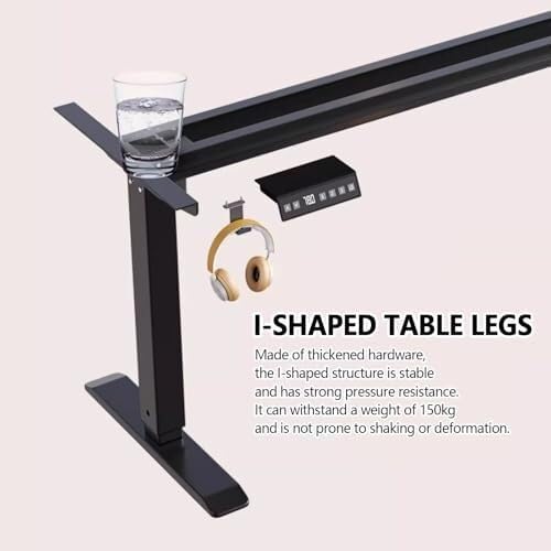 Electric Adjustable Height Overbed Table with Wheels, Rolling Bed Desk for Laptop, Home & Hospital Use, Mobile Hospital Bed Table(Gray White,180cm)