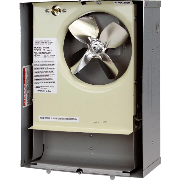 King Electric Wet Location Wall Heater w/ Thermostat 120V
