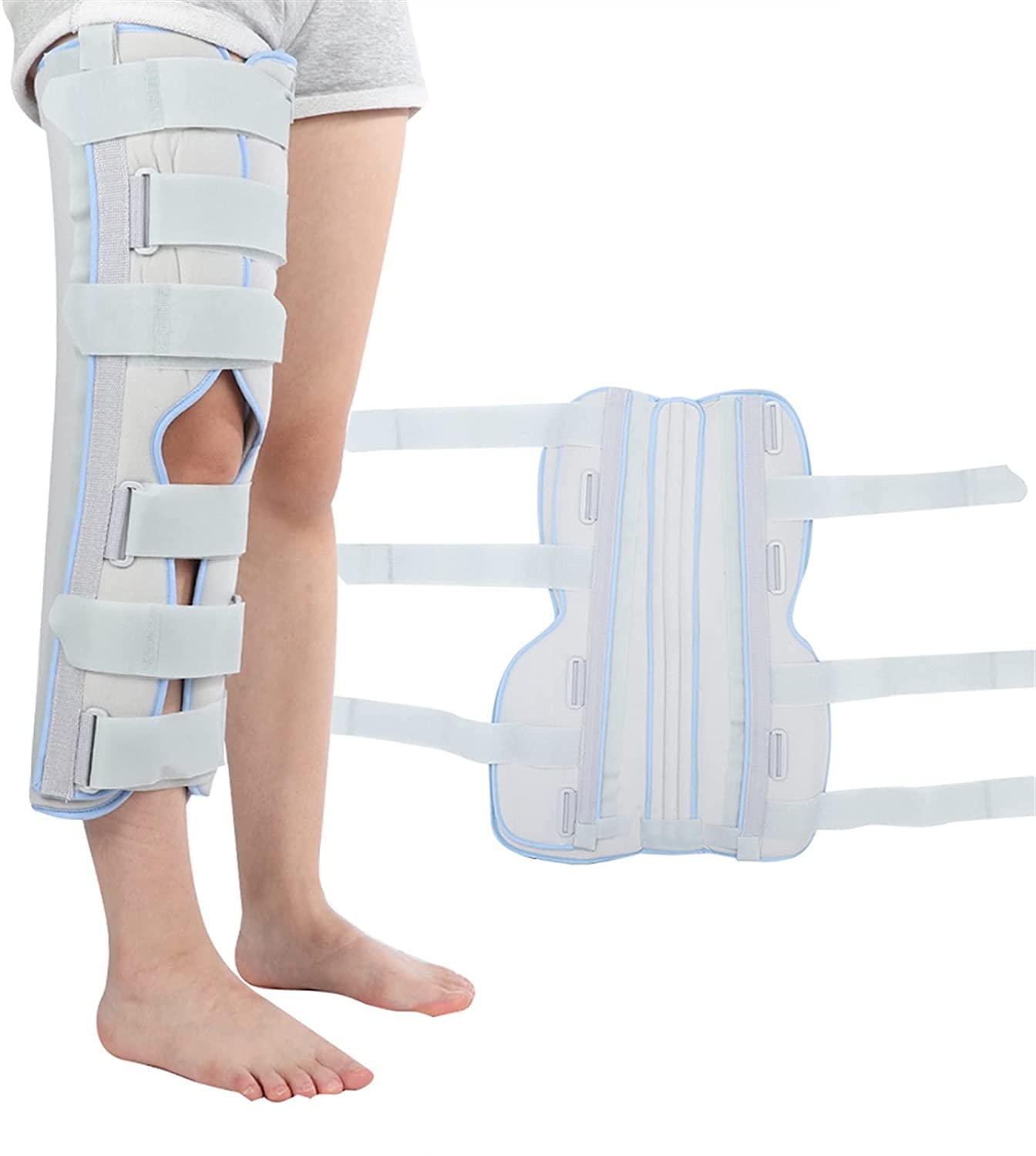 Ankle Splint Posture Corrector Adjustable Orthosis Foot Postural Support Pain Relief Braces Feet Pedicure Orthotics Health Care,L,S