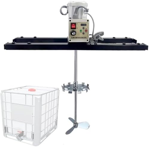 2100W Electric Paint Mixer, 1 Ton/1000L Tank Agitator, Heavy-Duty Mixing Tool for Efficient Paint Mixing, Air Agitator Type D, Ideal for Home and Industrial Use