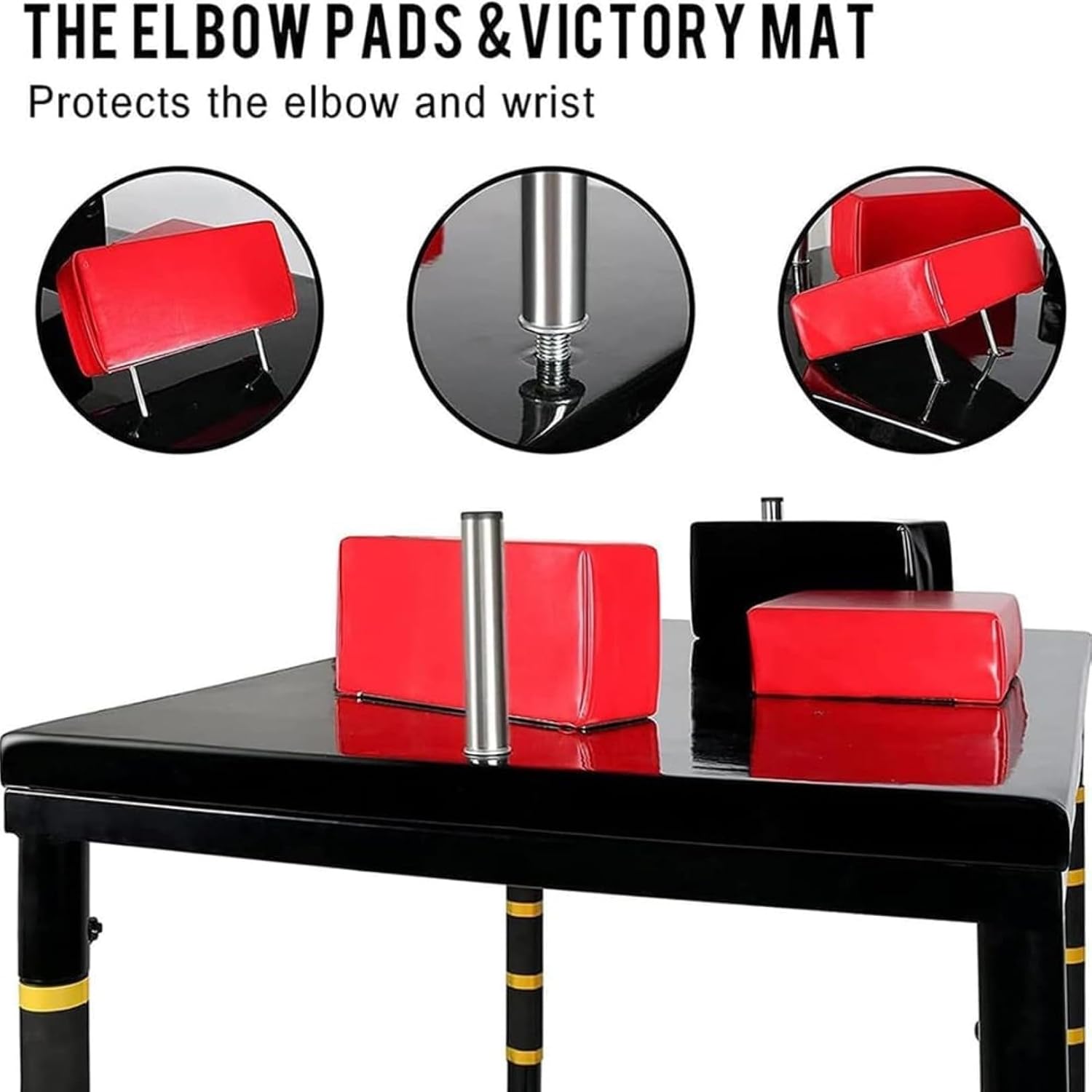 Professional Arm Wrestling Battle Table Gym Arm-Wrestling High Elasticity Soft Elbow Pad and Winning Pads