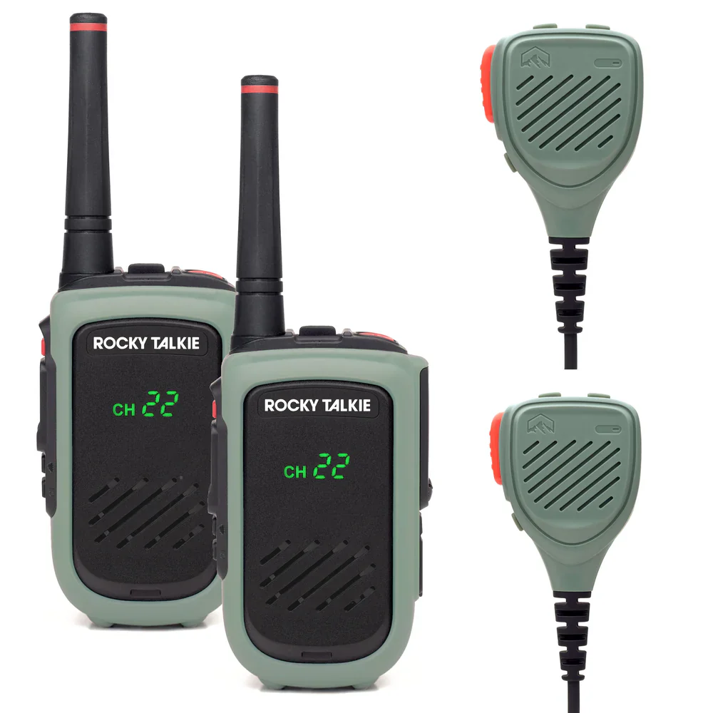 Expedition Radio Kit - 2 Radios and 2 Hand Mics