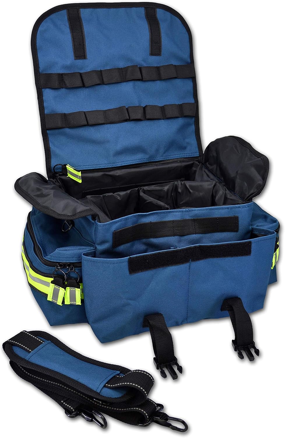 Lightning X Small Medic First Responder EMT Trauma Bag Stocked First Aid Fill Kit A Navy Blue
