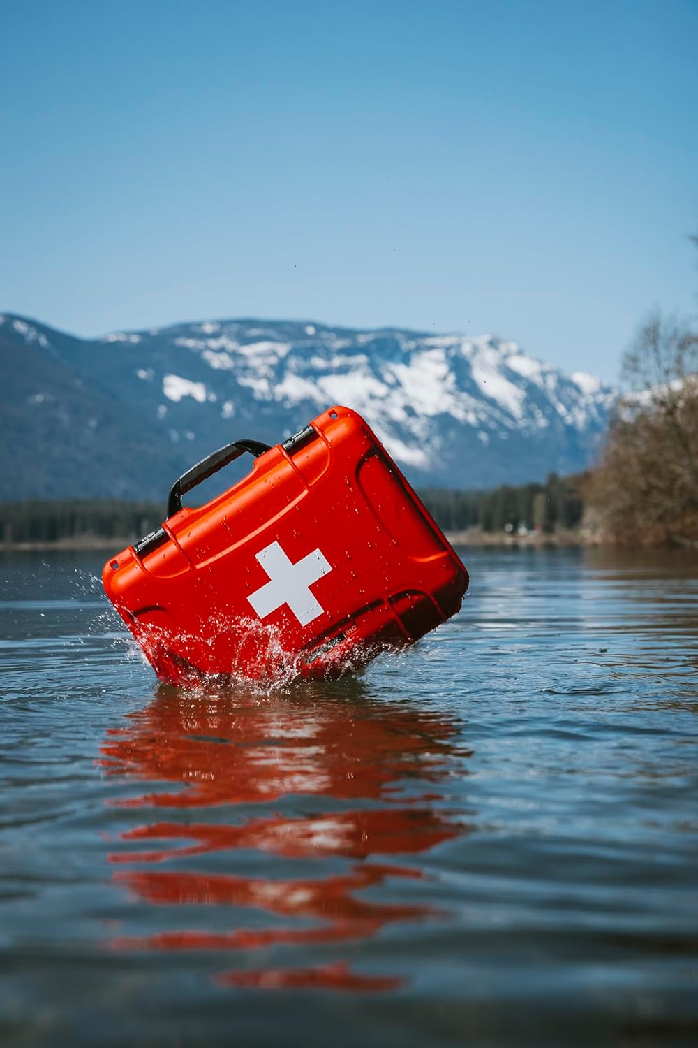 NANUK 920 Waterproof First Aid Box Empty – Durable, Medical First Aid Organizer Case, IP67-Rated, Dustproof, Impact-Resistant, and Floats (7.4