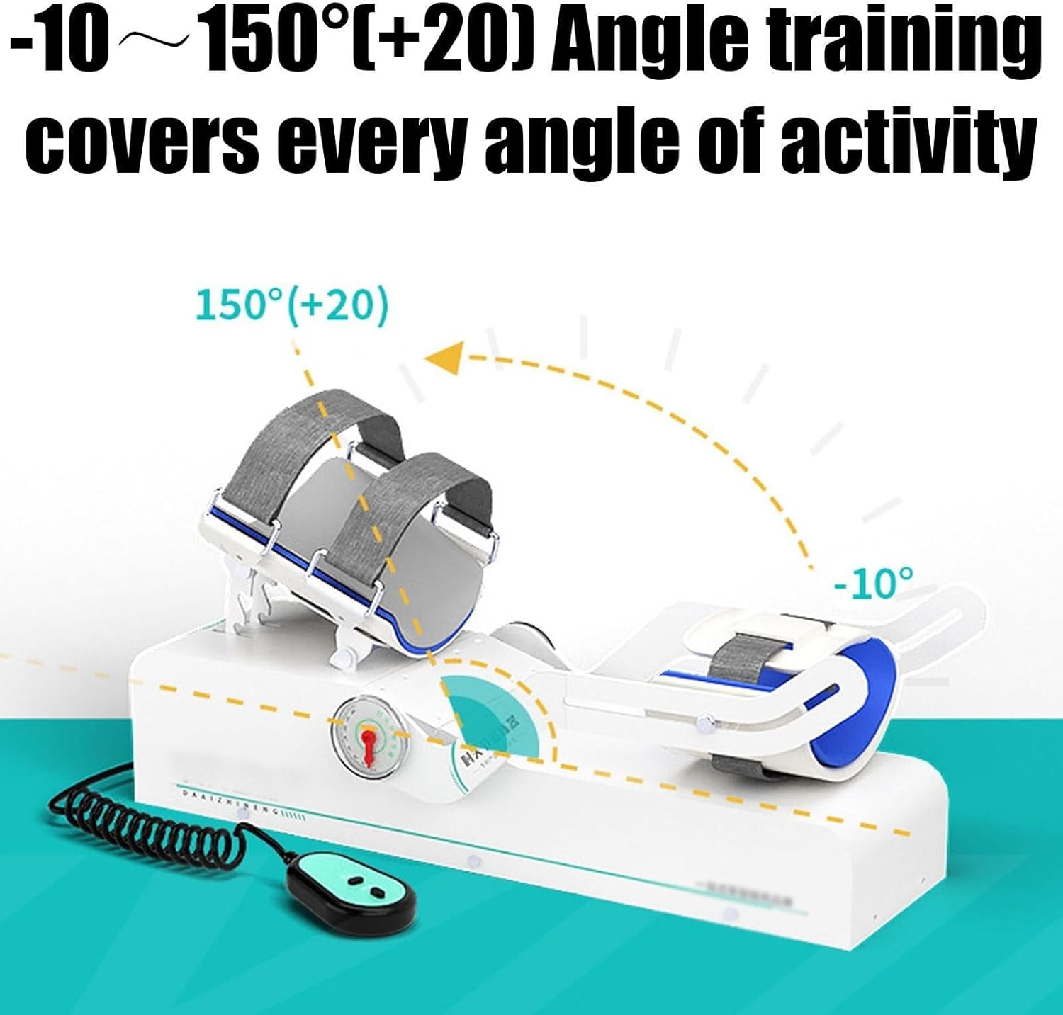 Electric Elbow Joint Rehabilitation Device,Elbow Brace Arm Exerciser,-10°~150° Adjustable Post Op Elbow Brace Stabilizer Splint,for Arm Fracture