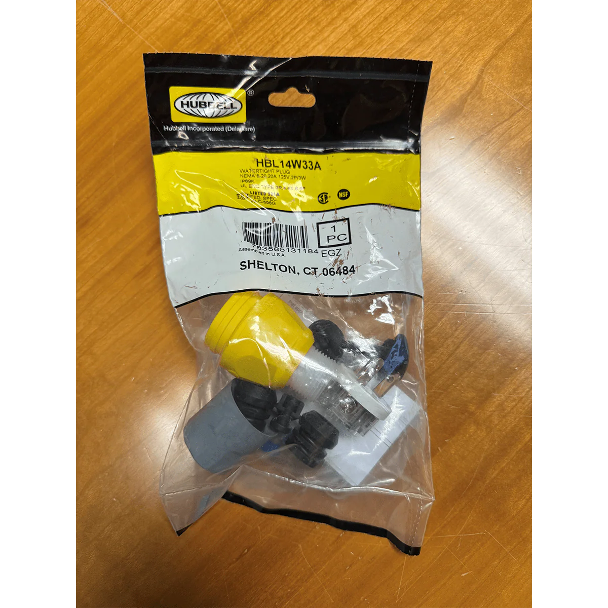 Nilfisk Replacement 20A5-12P 125VAC 2 Pole 3 Wire Cord