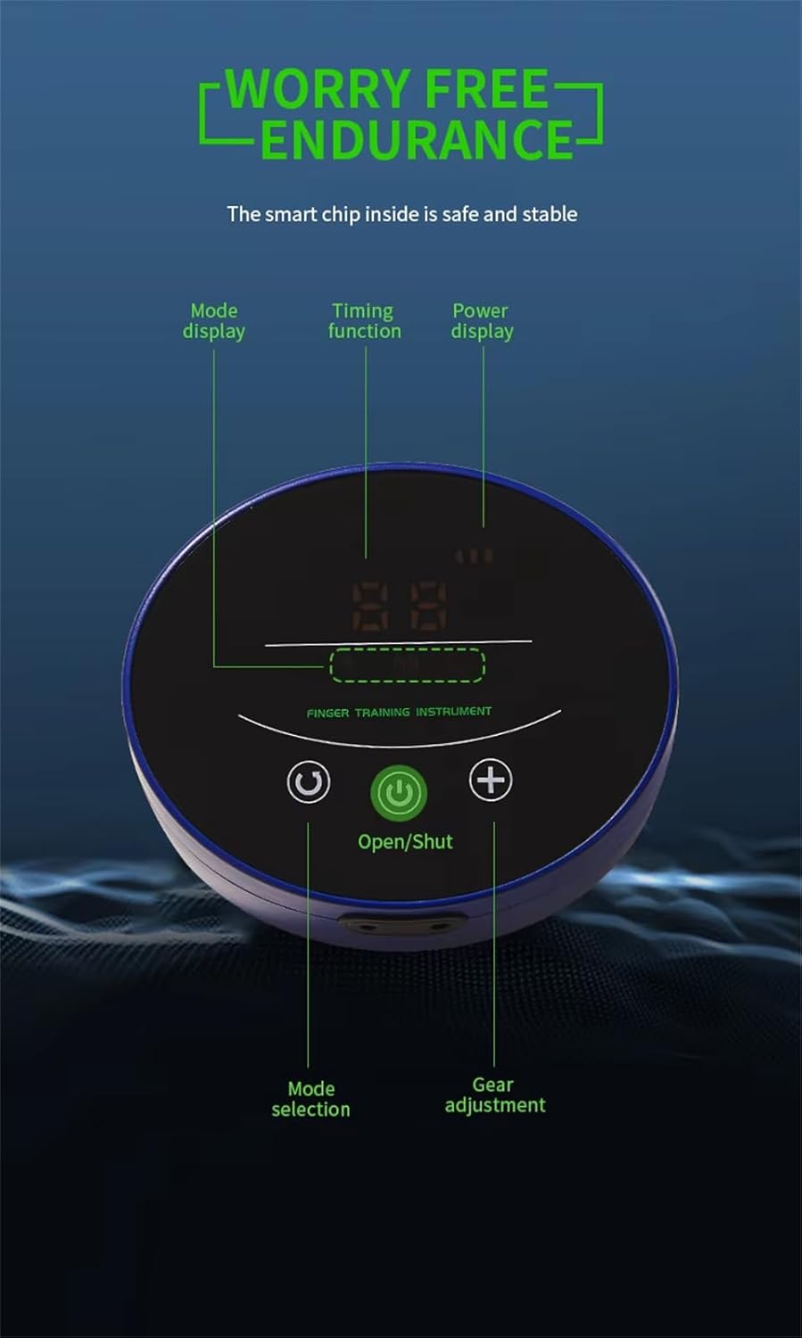 Rehabilitation Robot Glove, Finger Training Stroke Hand Splint Finger Orthosis, Long-Term Relief Hand Function