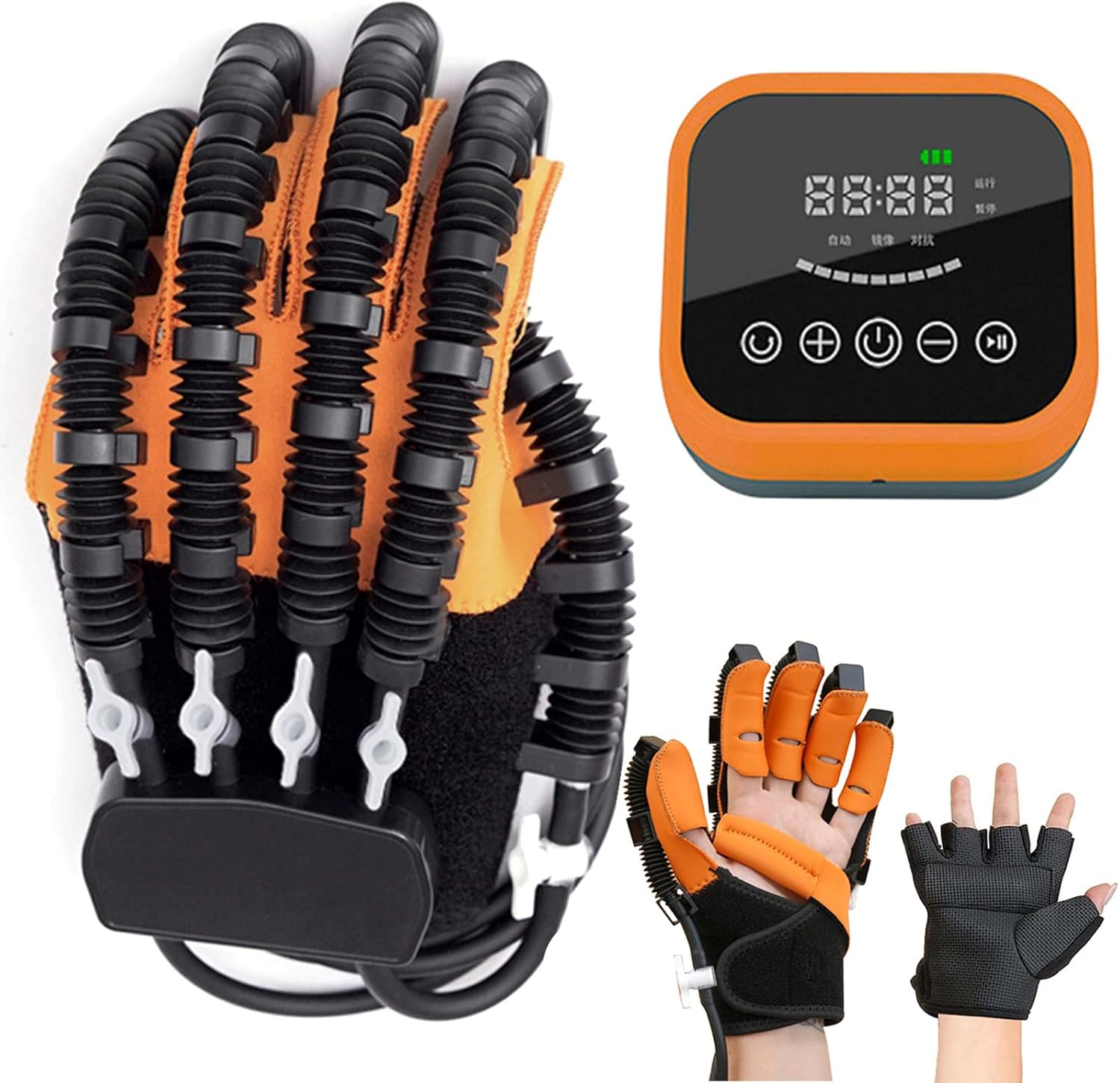 Rehabilitation Robot Gloves, Stroke Recovery Hand Glove Assistive Training Equipment Hand Function Recovery