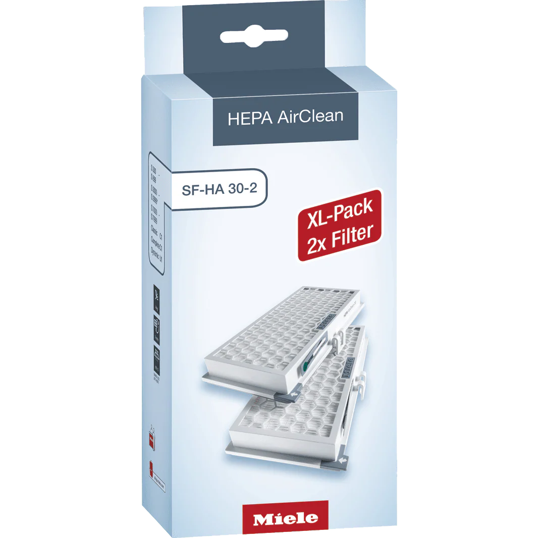 Miele SF-HA30 HEPA AirClean Filter 2-Pack