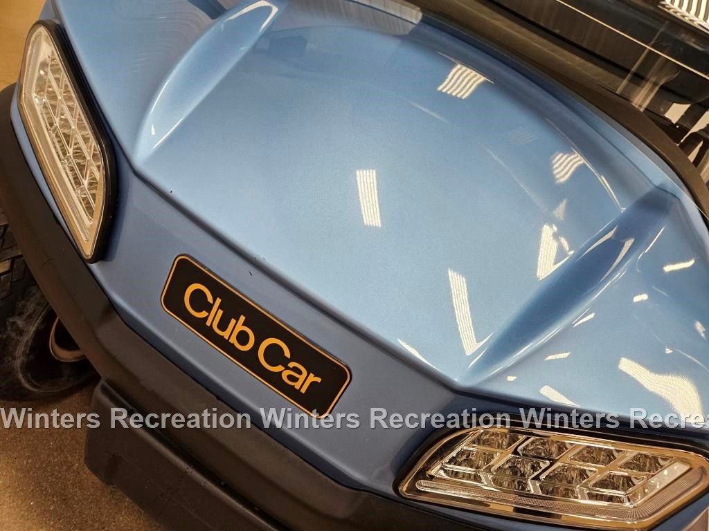 2020 Club Car Tempo Electric STREET READY Golf Cart, Ice Blue