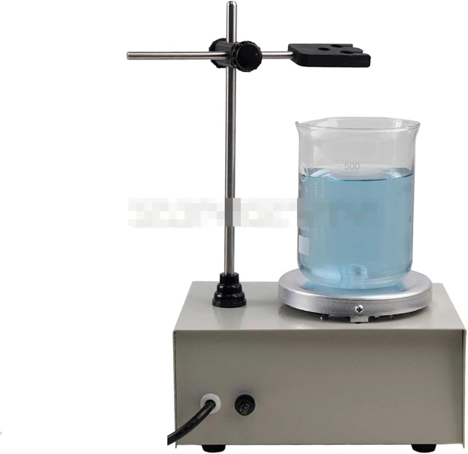 Dual Control Magnetic Stirrer with Heating, 250W Lab Mixer for 1000ml, Hot Plate Stirring Equipment for Chemistry, Magnetic Stirring Machine for Laboratory Use