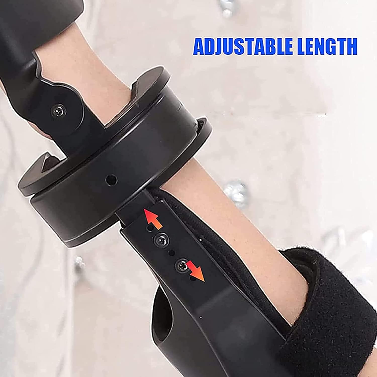 Electric Elbow Joint Rehabilitation Device, Hinged Elbow Brace Rehabilitation Training Orthotic, Arm Protector Stretch Out Trainer, for Stroke Hemiplegia Patients,Right