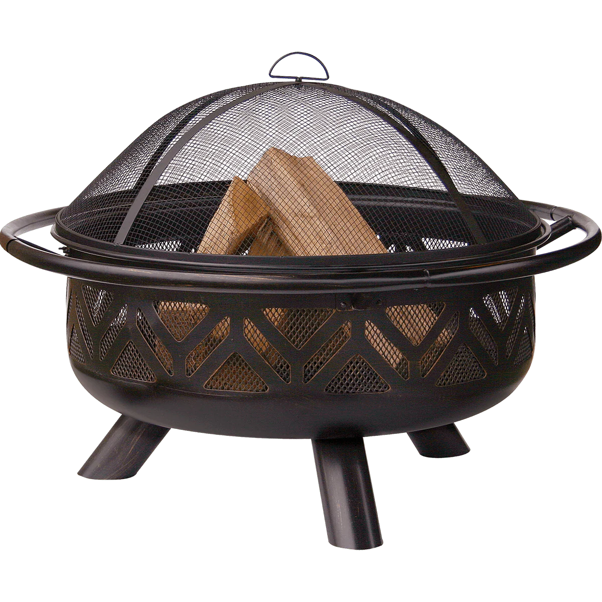 Endless Summer Oil Rubbed Bronze Outdoor Wood Burning Fire Pit