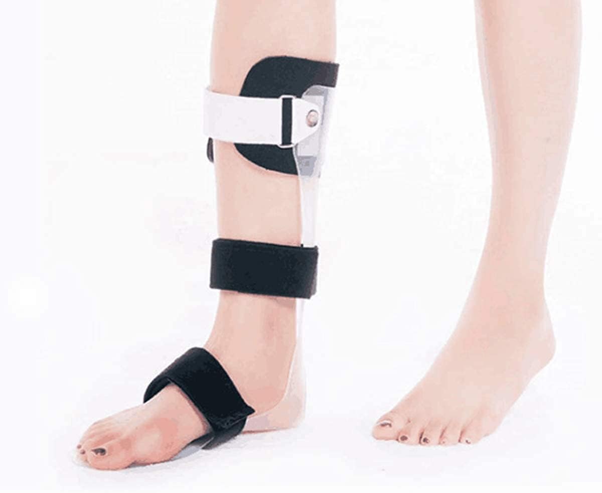 Foot Drop orthosis Drop Foot Brace Ankle Foot Varus Fixed Brace Ankle Braces Used for Posture Correction After Ankle Injury (Color : Right, Size : XL)