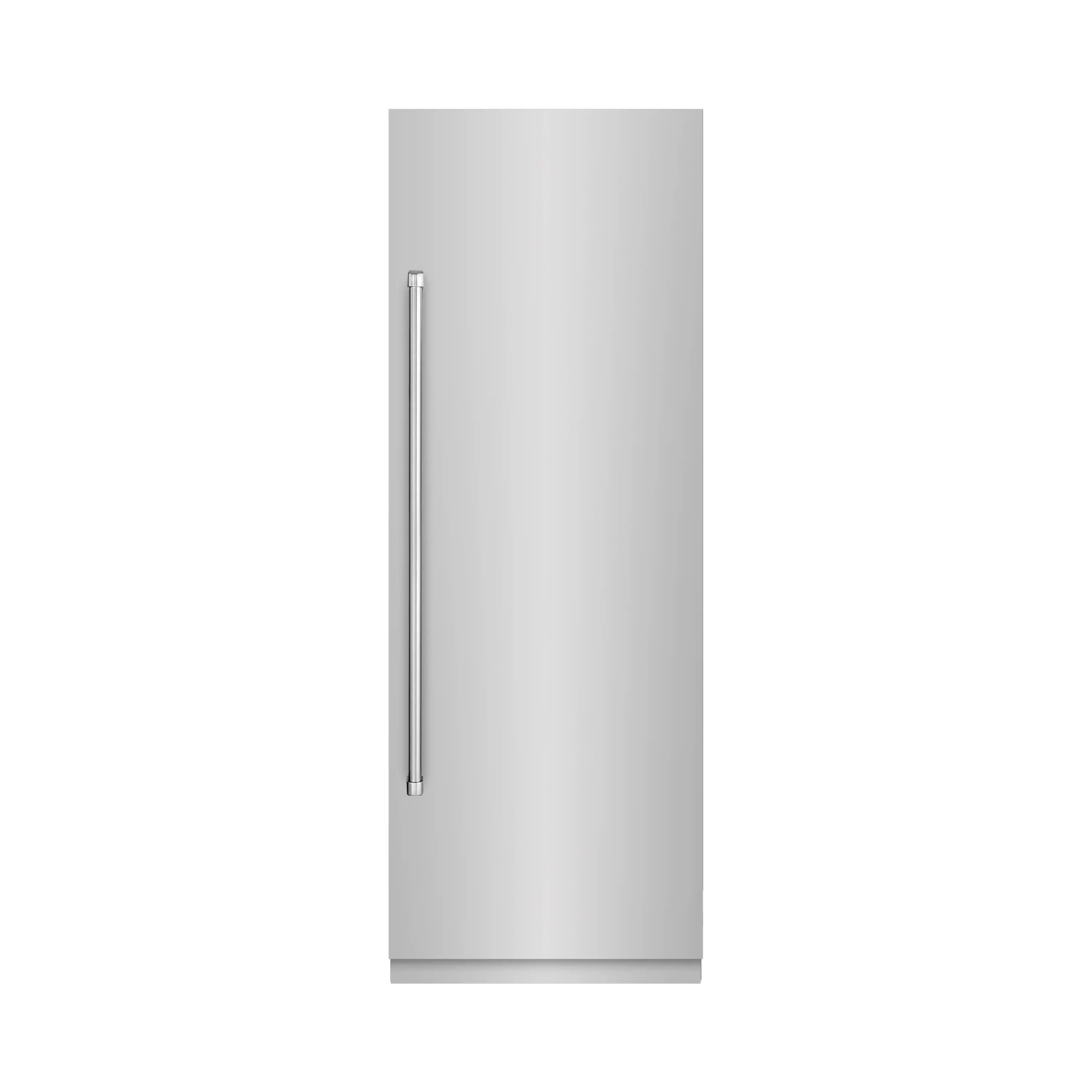 ZLINE 30-Inch 16.7 Cu. Ft. Column Refrigerator in Stainless Steel with Graphite Gray Interior (RCRV-304-30)