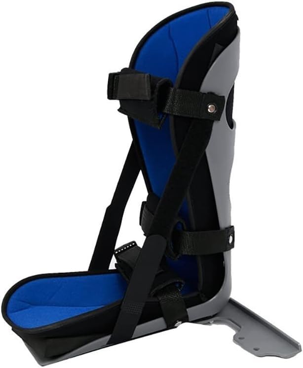 Ankle And Foot Fixation Brace Plantar Fasciitis Splint Curved Bracket Anti-slip Padded Sole Removable Breathable Liner For Foot Pain, Achilles Inflammation, Soreness Relief(Medium)