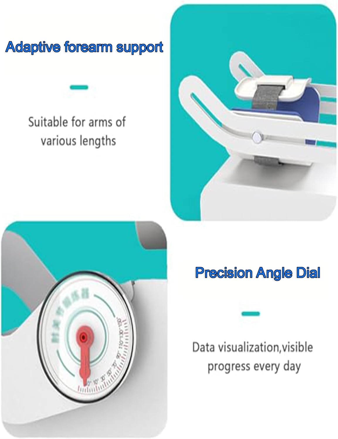 Electric Elbow Joint Rehabilitation Device, Joint Elbow Brace Arm Trainer, Arm Flexion and Extension Trainer Elbow Guard, for Stroke Hemiplegia Patients