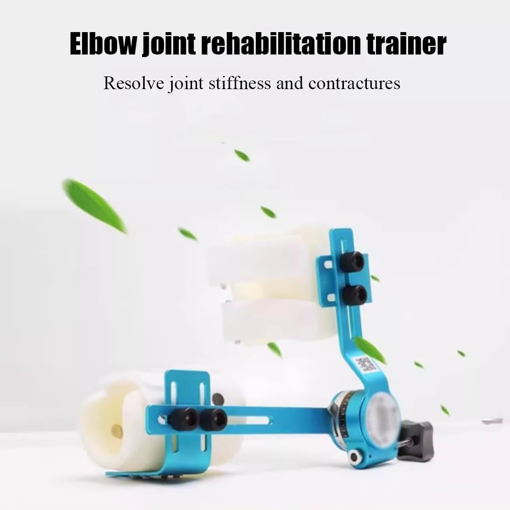 Elbow Brace Arm Exerciser Elbow Joint Rehabilitation Training Device Adjustable Size Full Angle Training With Angle Ruler Material Is Sturdy For Home Clinic Hospital (Color : Right, Size : Medium)