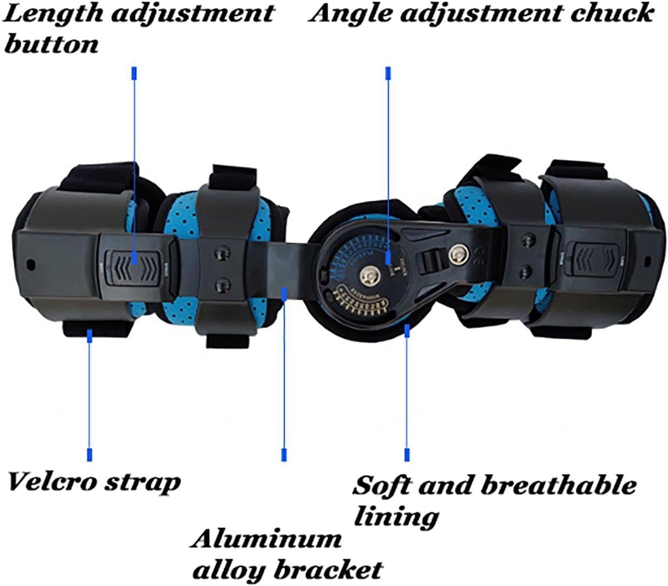 Hinged Elbow Brace,Adjustable Elbow Splint for Cubital Tunnel Syndrome and Tendonitis,Arm Support Band for Arm Injury Recovery Support, Fits All Unisex,Right