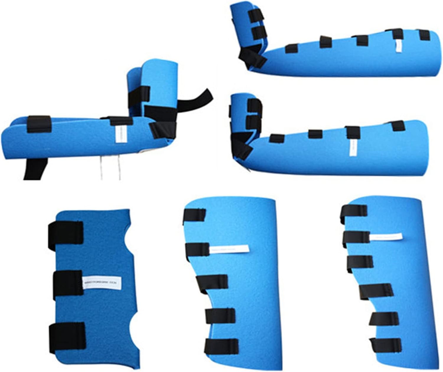 Adult and Child Limb Fracture Splint, Multifunctional Leg Arm Fixed Splint Set, Provide Leg Arm Shoulder Support Braces for Orthopedic, Post Op Rehab, Meniscus Tear