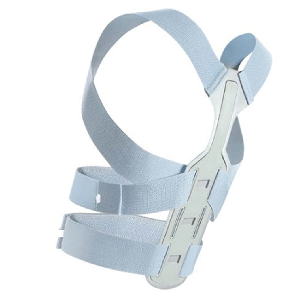 JSEIAJB Shoulder Clavicle Chest Back Brace Straightener Posture Corrector Scoliosis Support Lumbar Waist Pull Belt(M code)