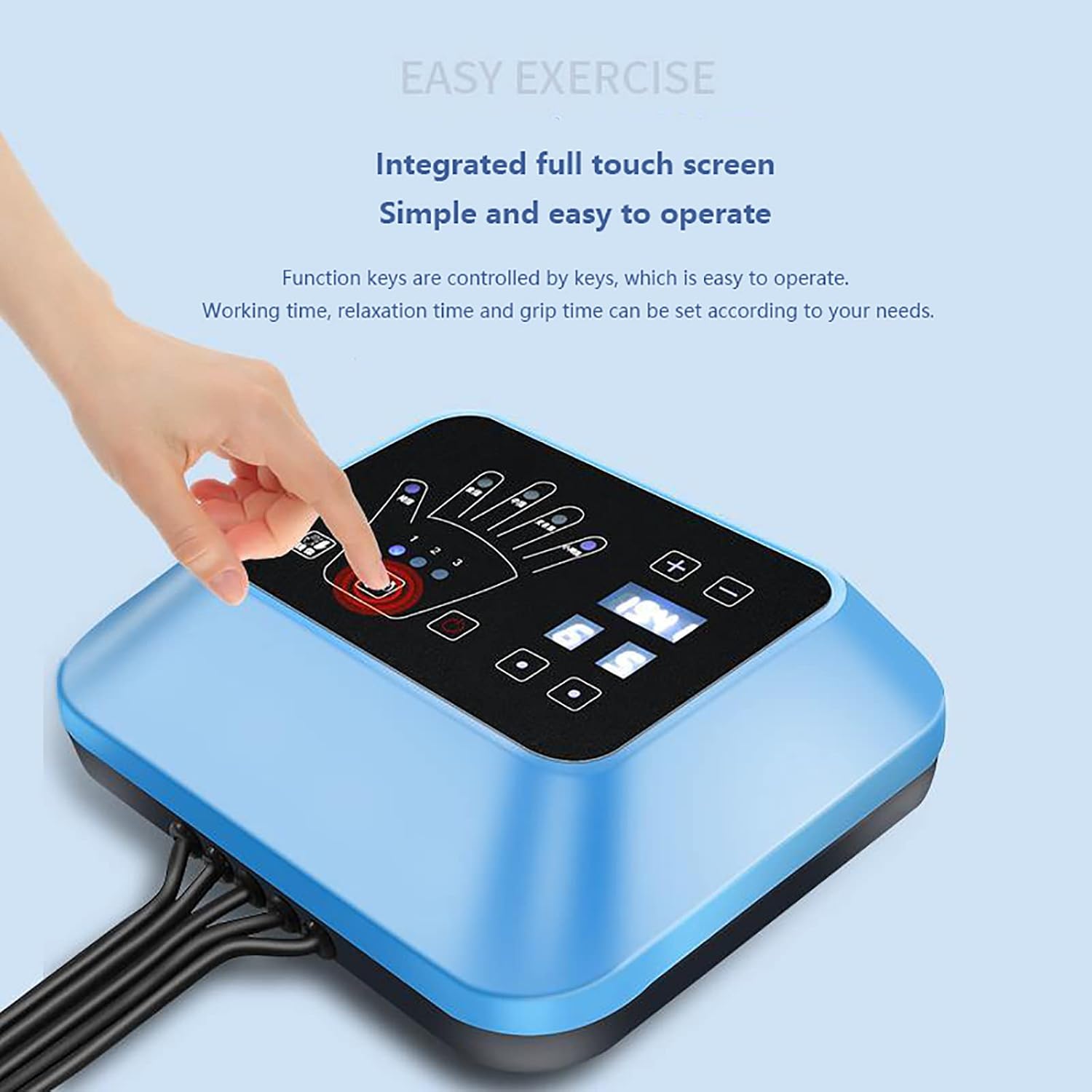 Rehabilitation Robot Gloves, Hand Stroke Hemiplegia Recovery Equipment, Multiple Training Methods, Pneumatic Design, Relieve Muscle Stiffness