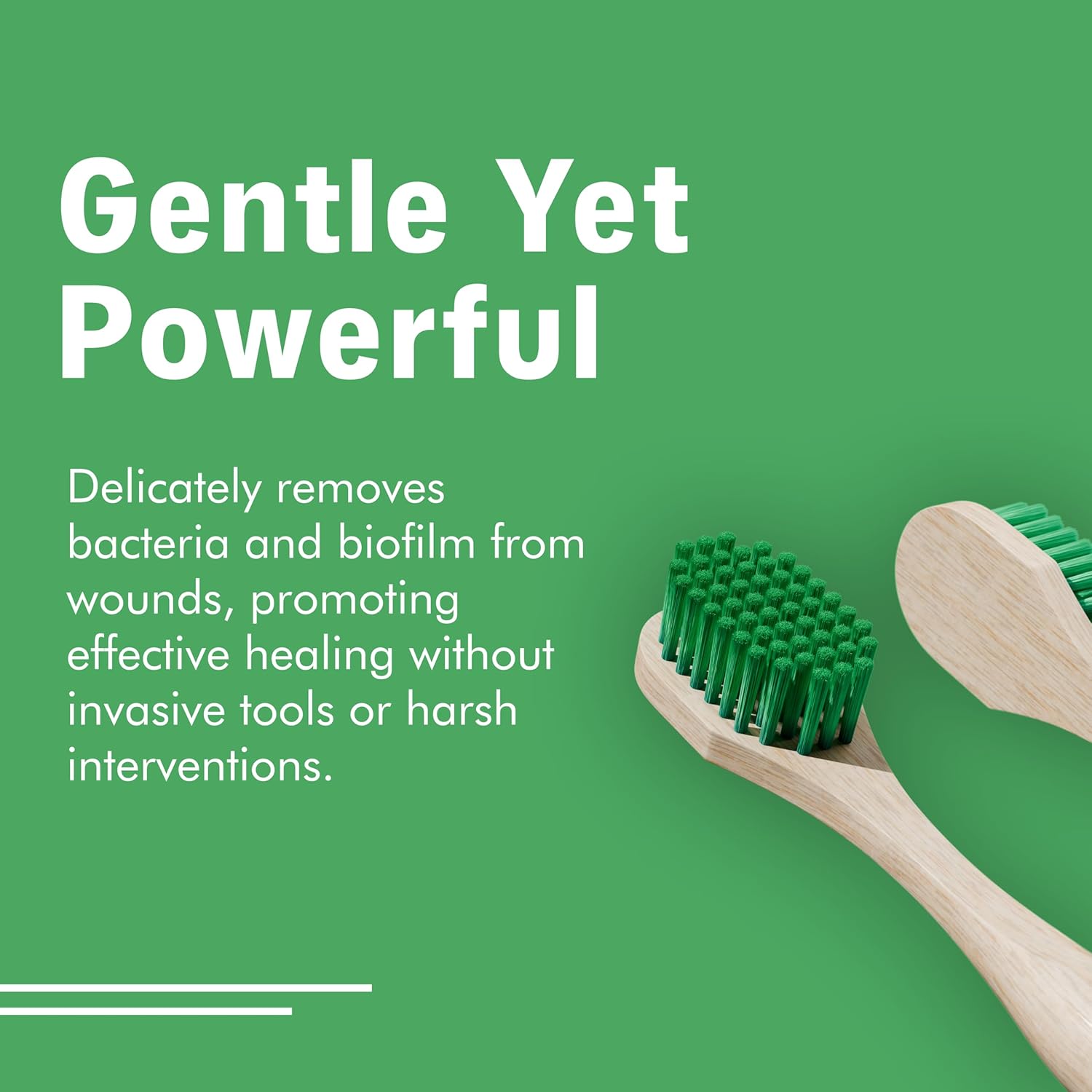 50-Pack Disposable Wound Cleaning Brush, Surgical Wound Scrub Brush, Gentle and Sterile Brushes for Wound Care for Hospital Clinics and Nursing Homes, Surgical, Abrasions, & Sensitive Skin