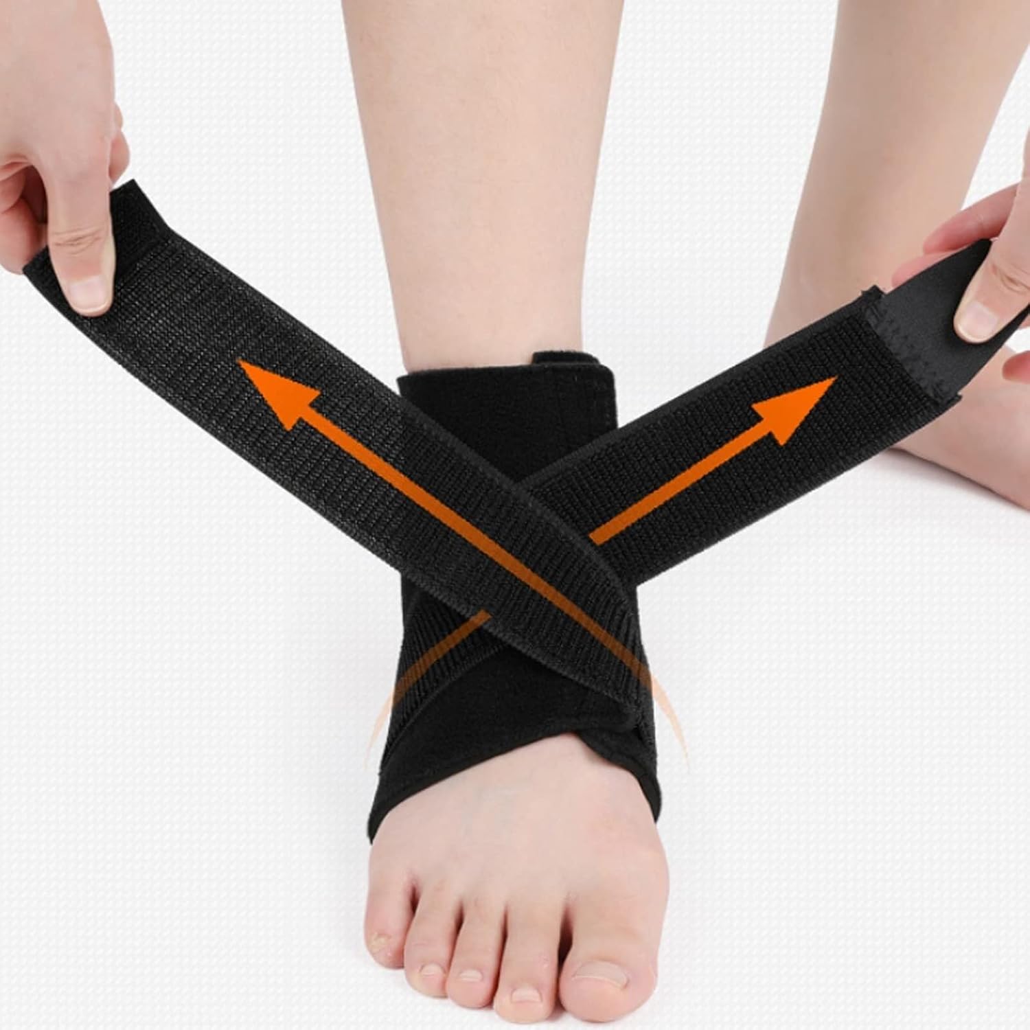 Fracture Orthosis Walking Boots Non-slip Ankle Immobilization Braces Ankle Support Plantar Fasciitis Splint Ankle Brace for Pressure Pain Relief(Medium)