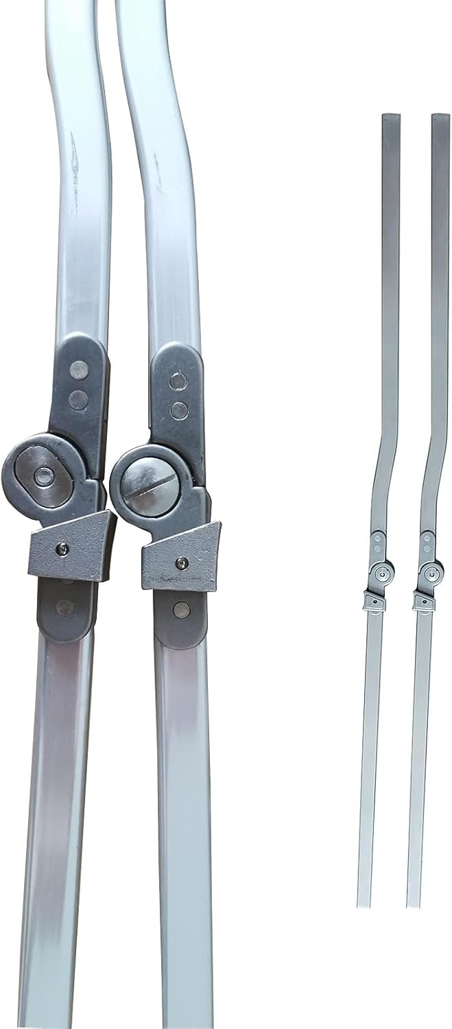 GHORTHOUD Drop Lock Knee Joint Brace for Kafo Orthotics Drop Ring Lock (Large)