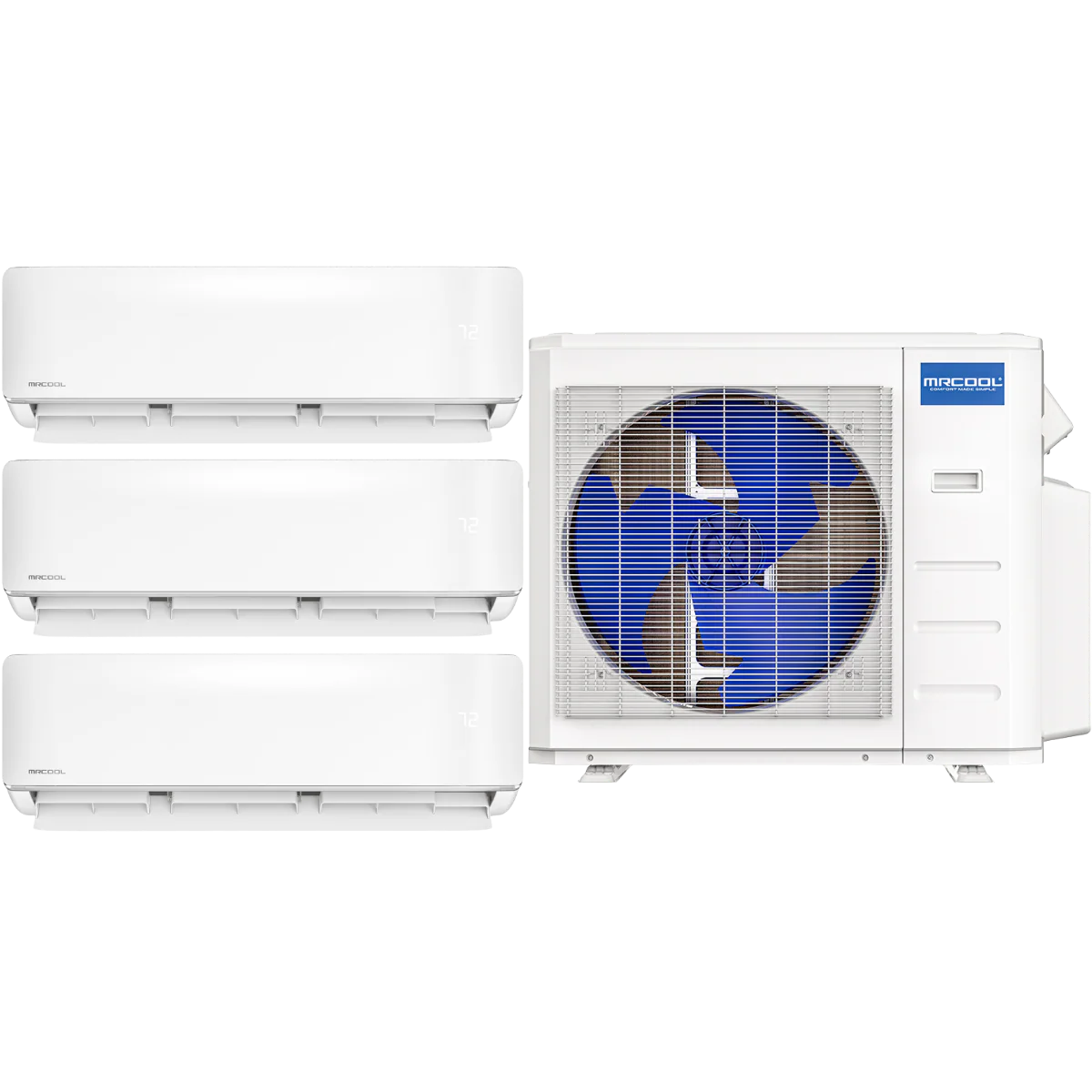 MRCOOL DIY 5th Gen 27,000 BTU Tri-Zone Mini Split 9k + 9k+ 9k