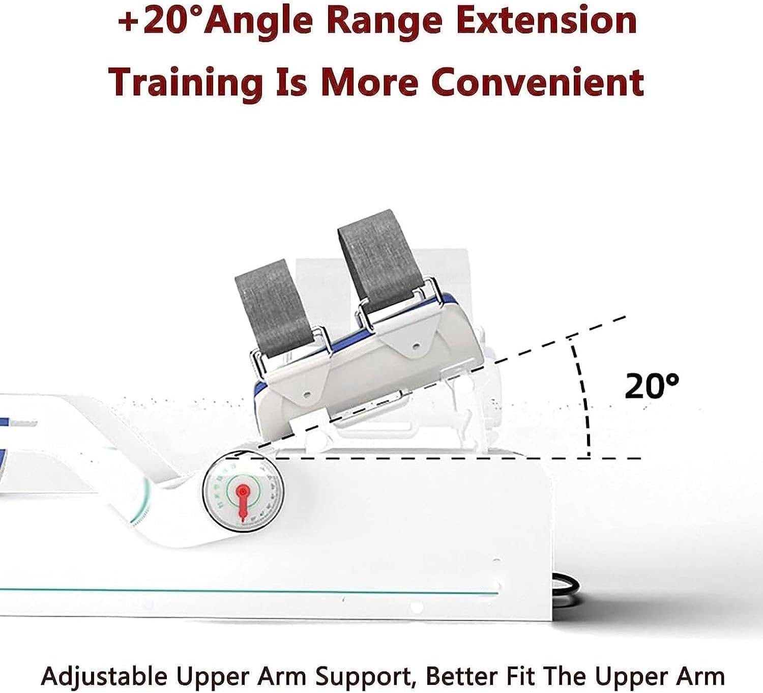 Electric Elbow Joint Rehabilitation Device, Hinged Elbow Brace Arm Exerciser, Arm Flexion and Extension Trainer Elbow Protector, for Wrist Elbow Joint Injuries Recovery
