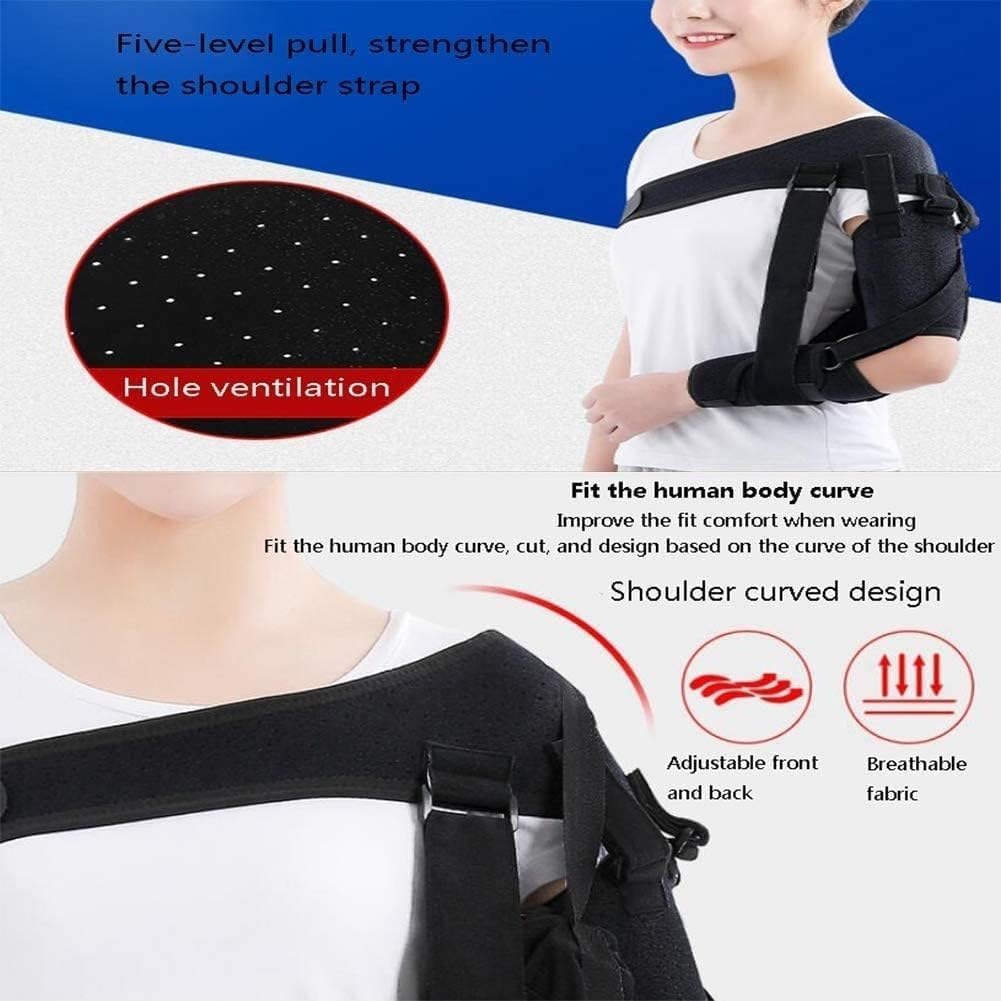 Shoulder Arm Sling Brace Shoulder Joint Strap Shoulder Brace Injury Support with Adjustable Straps for Stroke Hemiplegia Subluxation Recovery Shoulder Joint Strap