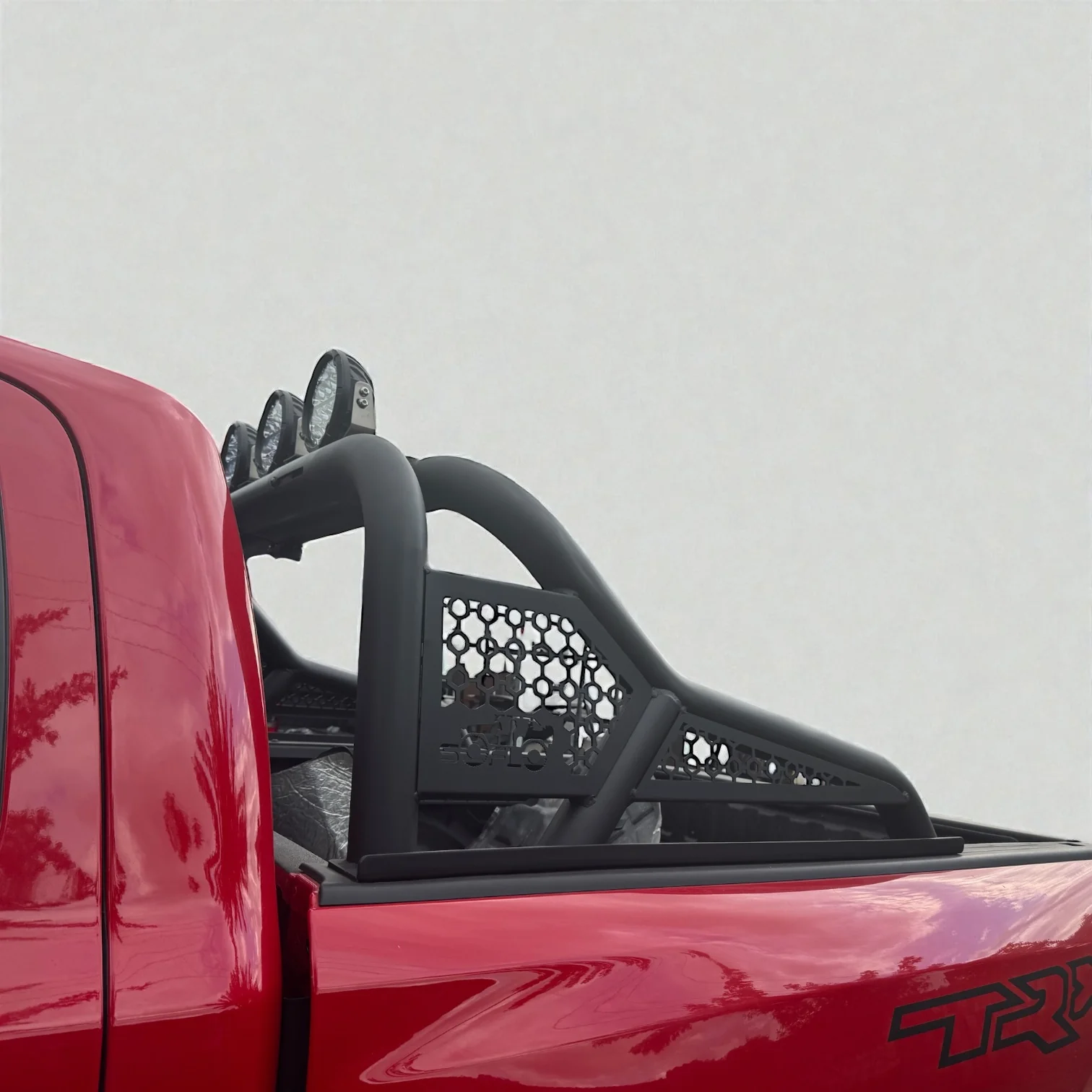 RAM TRX 2021-2024 REAR BED CHASE RACK WITH (4) 6” LED LIGHTS