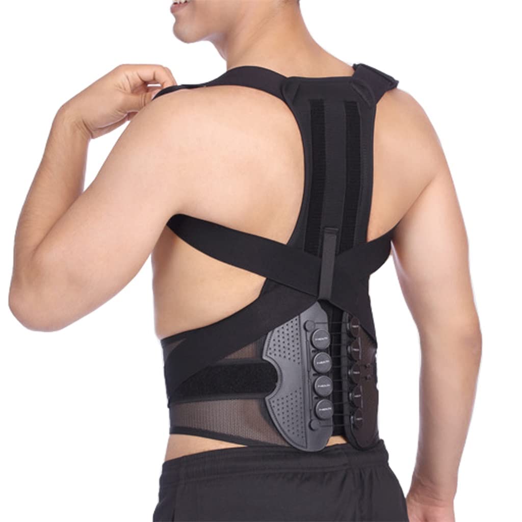 Pulley System Clavicle Support Belt Shoulder Lumbar Back Brace Scoliosis Posture Corrector Correcting Kyphosis(S code)