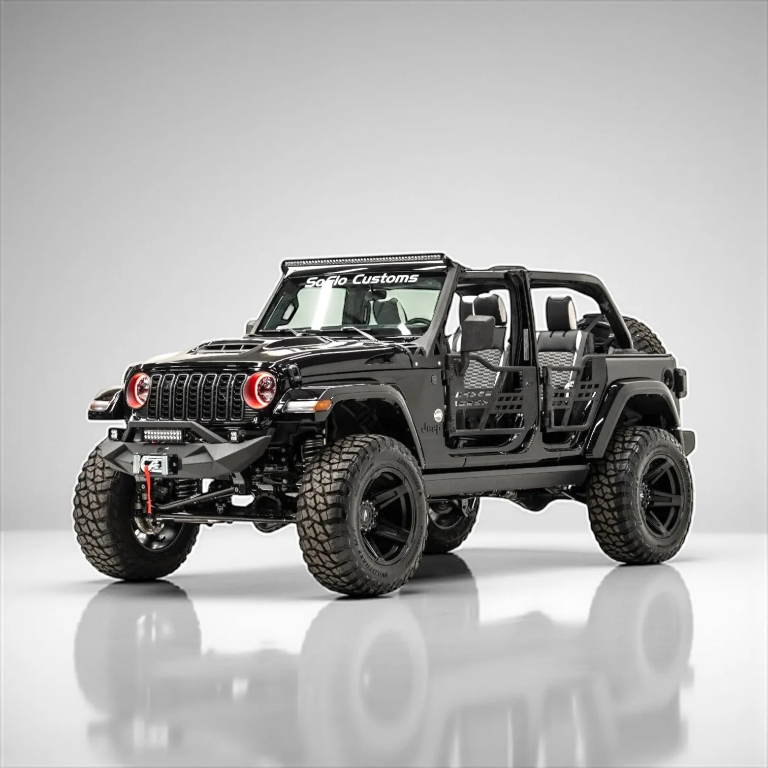 Jeep Wrangler Front Bumper Stubby 2018-2026