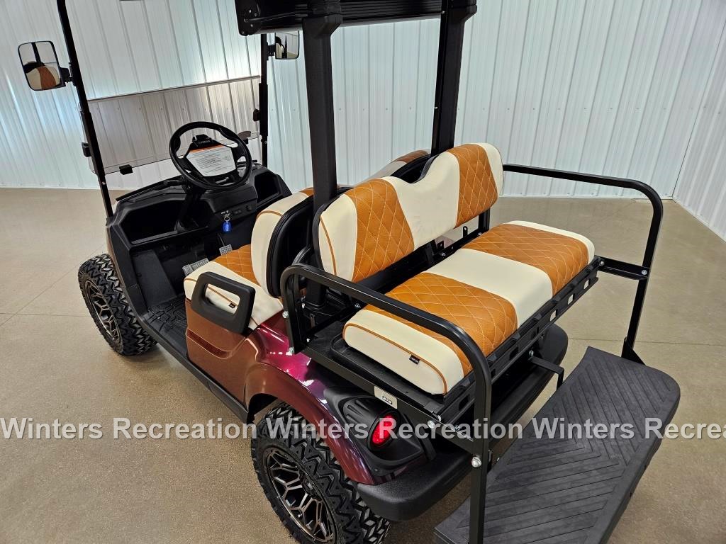 2018 Yamaha Drive 2 Gas Carb WET SOUNDS STREET READY Golf Cart, Assassin Chameleon