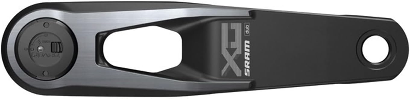 SRAM, X0 PM, Left Arm with Power Meter Spindle, Spindle: 28.99mm, DUB, 170mm, Black, Boost